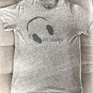 Chaser Get Smarter NPR T Shirt, Men’s Medium